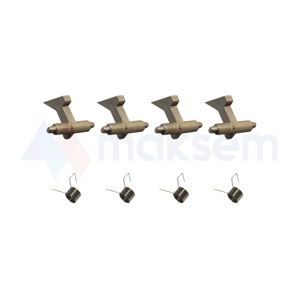 Tırnak (Üst Isıtıcı Merdane) 4pcs 2A820360 2A820530 2F925800 Z4395 Z4009, Kyocera FS-1110 FS-1120d