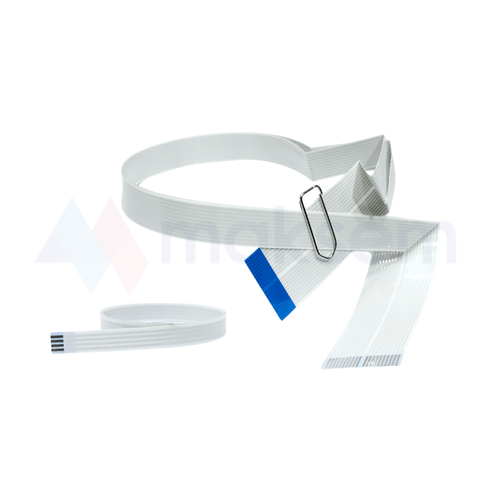Yazıcı Kafası Sensör Kablosu (Print Head Sensor Cable) 2pcs Pin: 10+10 Boy: 385mm En: 11+11mm