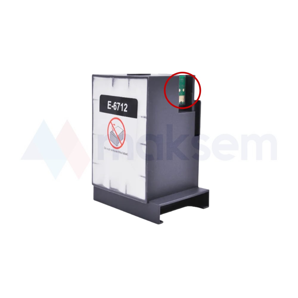 Atık Mürekkep Tankı (Waste Ink Tank) T6712 671200 C13T671200 PXMB4, Epson WorkForce Pro WF-6090