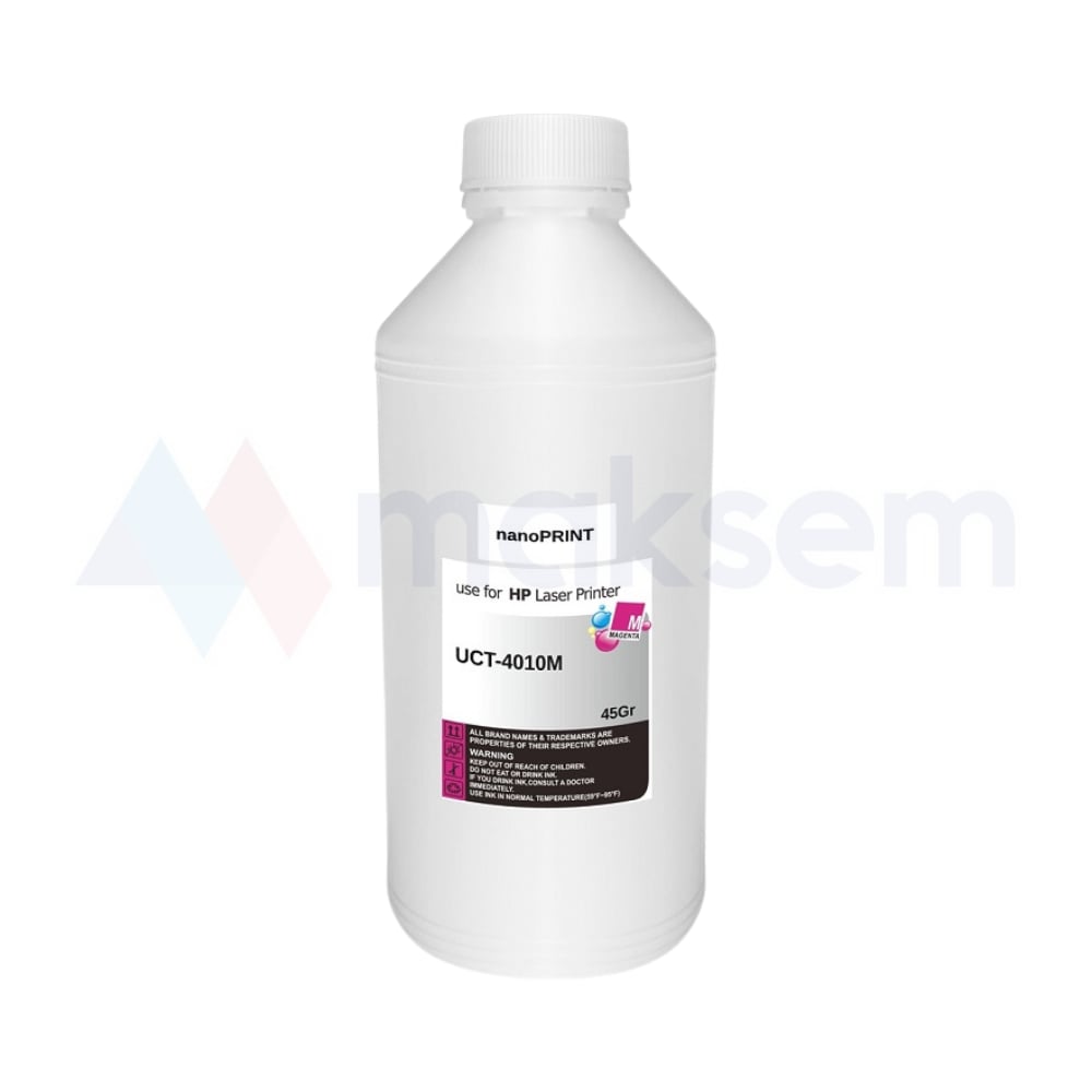 Kırmızı Toner Tozu (Toner Powder) 45gr UCT-4010M CB543A 125A CC533A 304A CE313A 126A CE323A 128A
