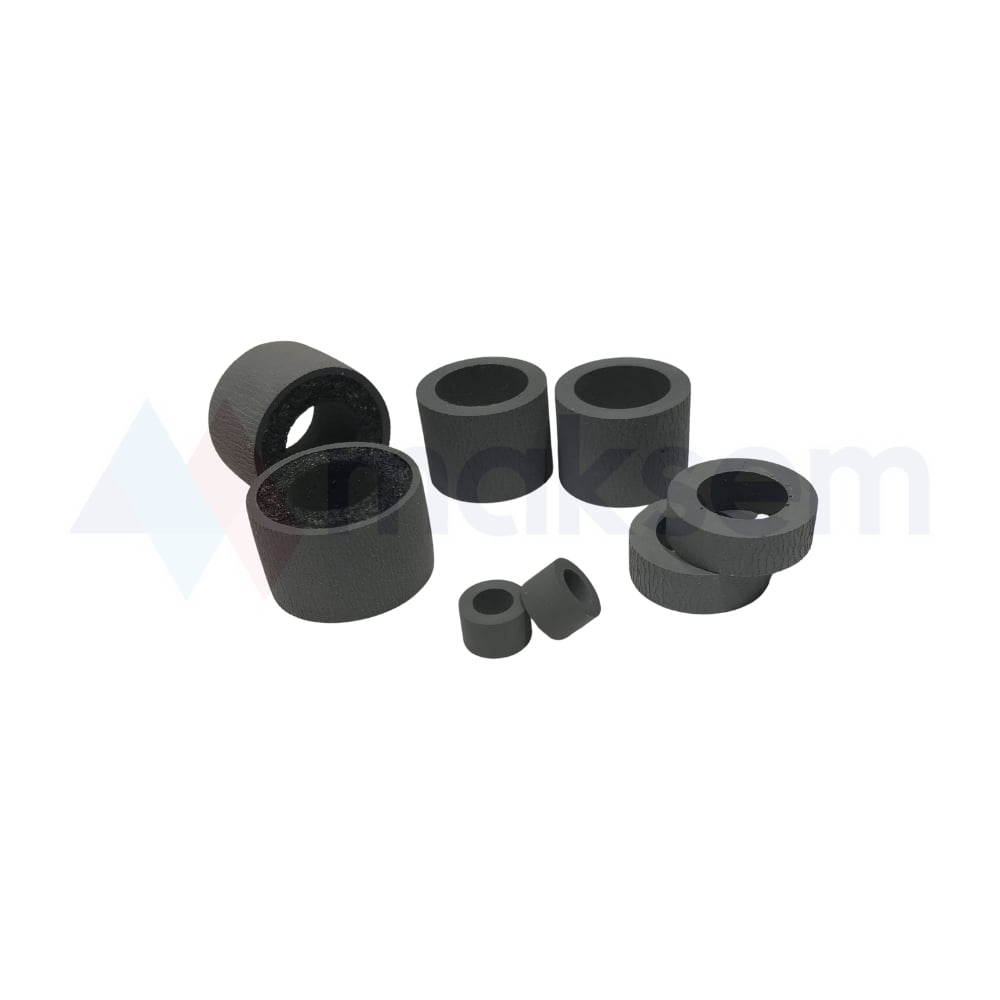 Lastik Seti (Roller Assembly Tire Kit) 8pcs B12B813561 TPLD, Epson WorkForce DS-410 DS-410n DS-510