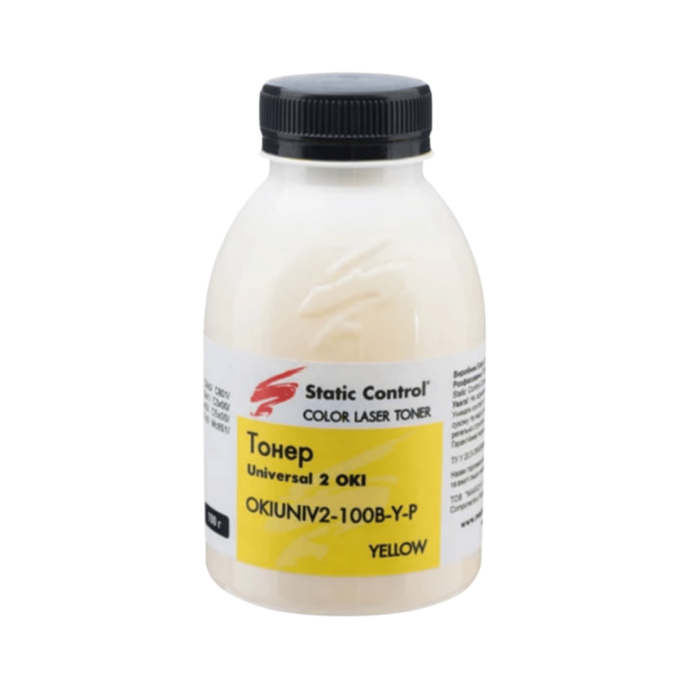 Sarı Toner Tozu (Toner Powder) 100gr OKIUNIV2-Y Static, OKI Universal