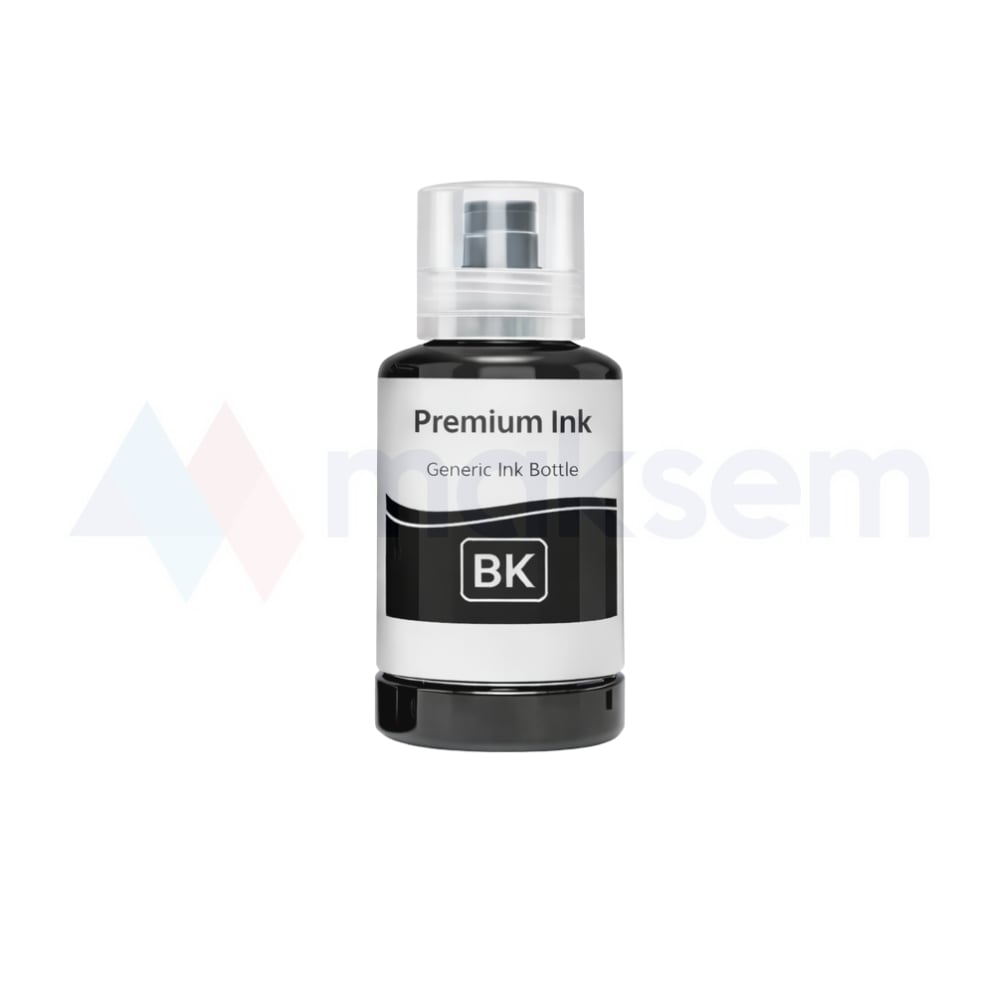 Siyah Mürekkep Dye (Ink) 127ml 001 003 004 101 102 103 104 105 106 502 504 512 C13T00S14A NPI-440K