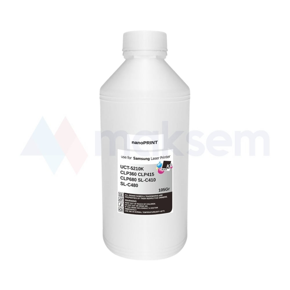Siyah Toner Tozu (Toner Powder) 105gr UCT-5210K Static, Samsung CLP-360 CLP-415 CLP-680