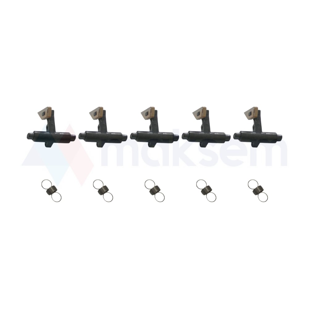 Tırnak (Üst Isıtıcı Merdane) W/Spring 5pcs 2FT20120 2BR20240 2C920190 Z7824, Kyocera KM1620 KM1650