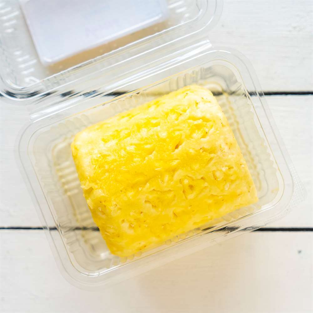 Ananas Soyulmuş, Paket