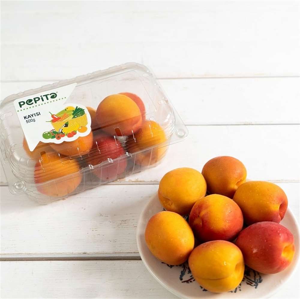 Kayısı,  Paket