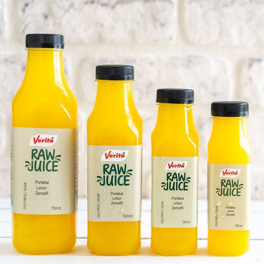 Portakal, Limon, Zencefil Suyu, Şişe