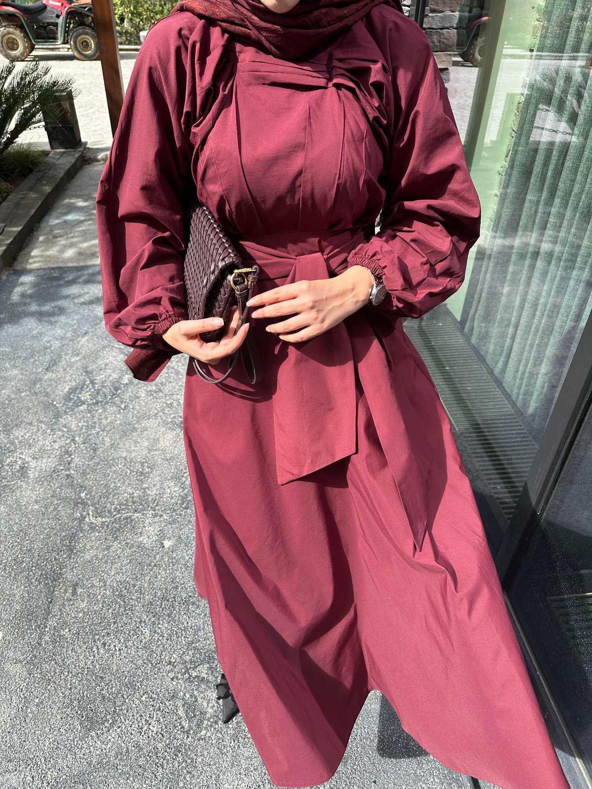 Lavinia Elbise Bordo