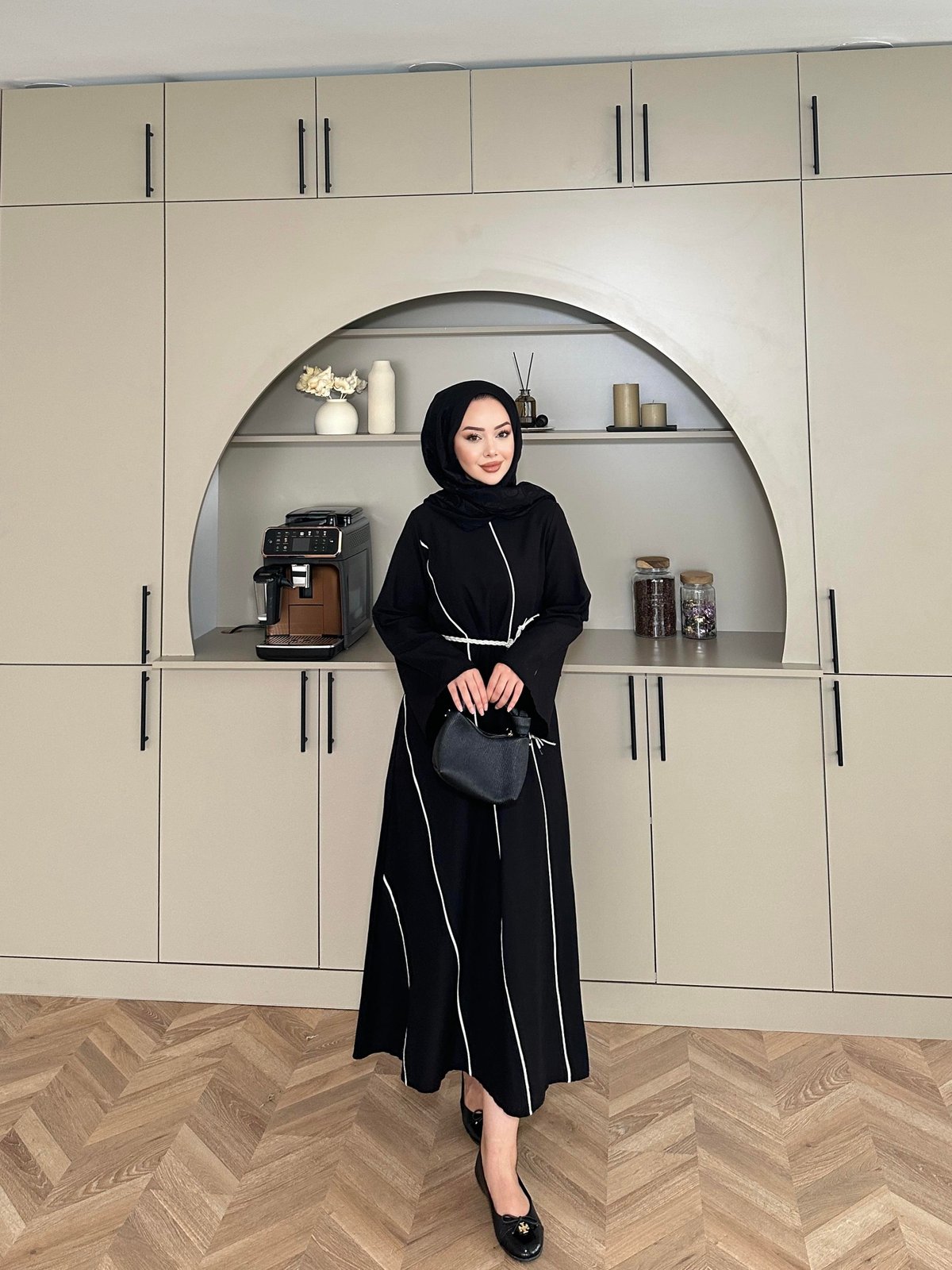 Pinterest Elbise Siyah