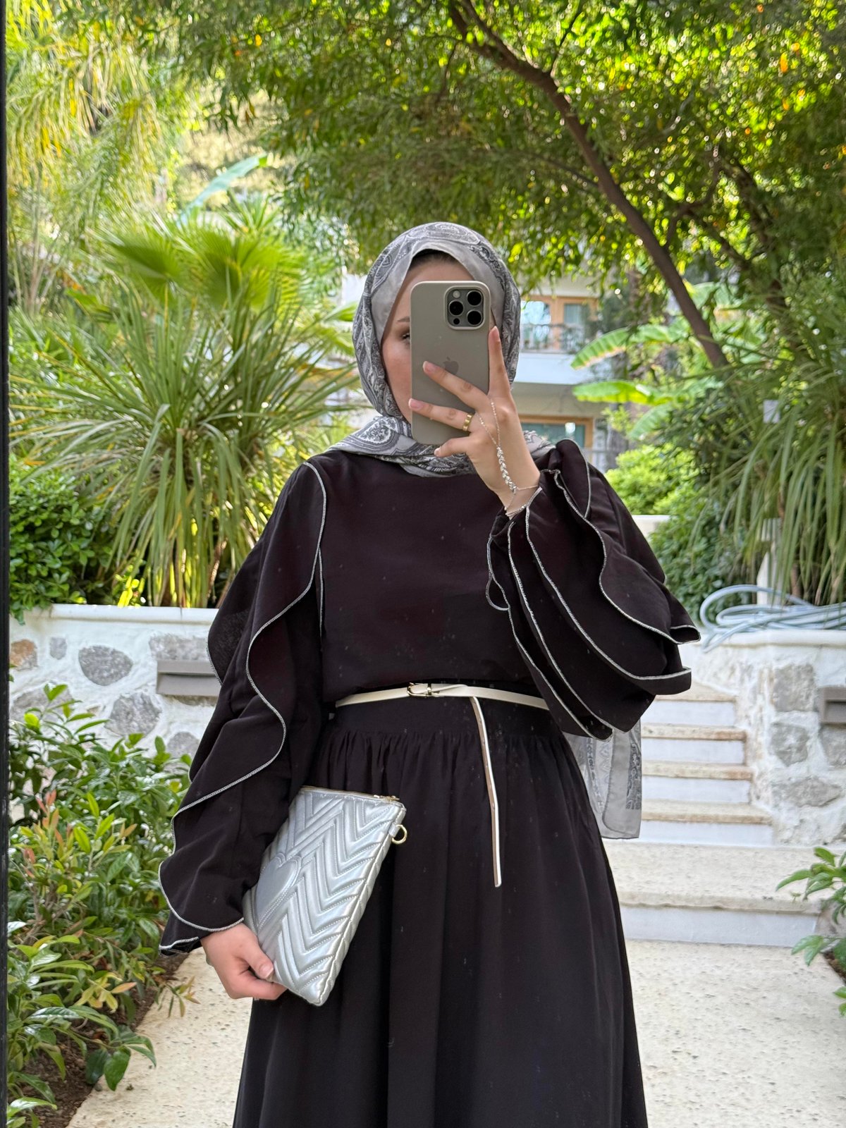 Mecy Etekli Takım-siyah