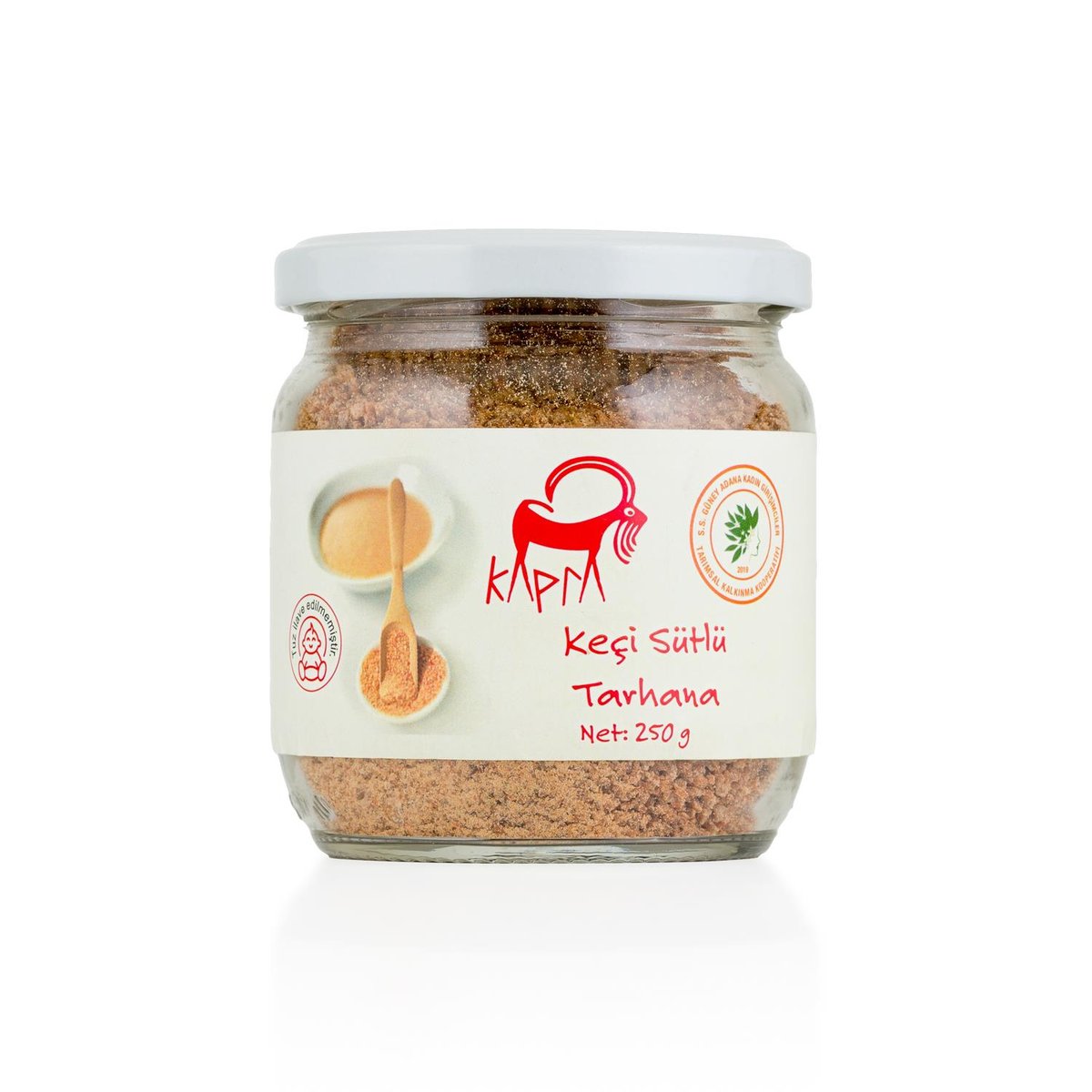 %100 Keçi Sütlü Tarhana (Tuzsuz) 250 gr  - Kapra