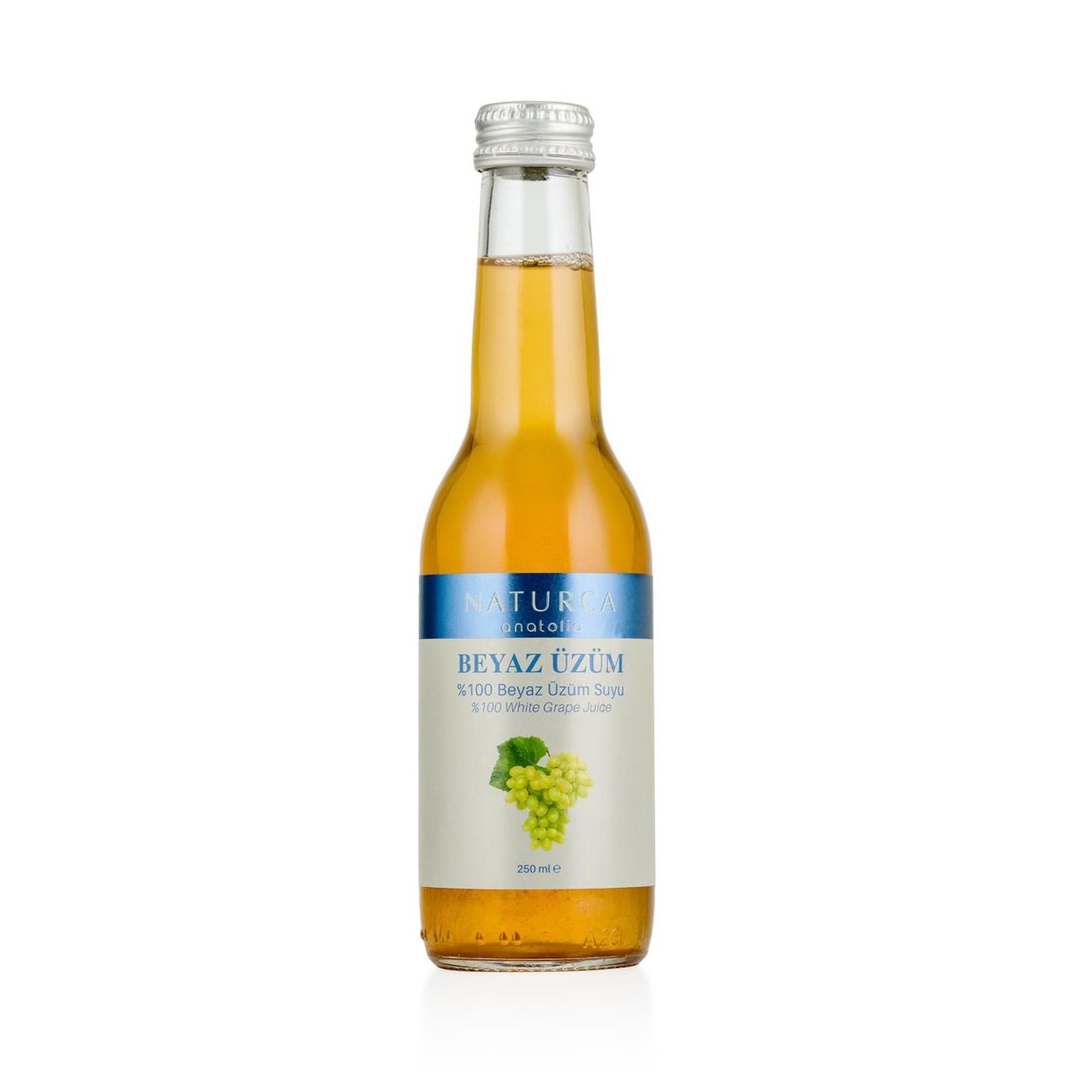 %100 Meyve Suyu  Beyaz Üzüm 250 ml - Naturca