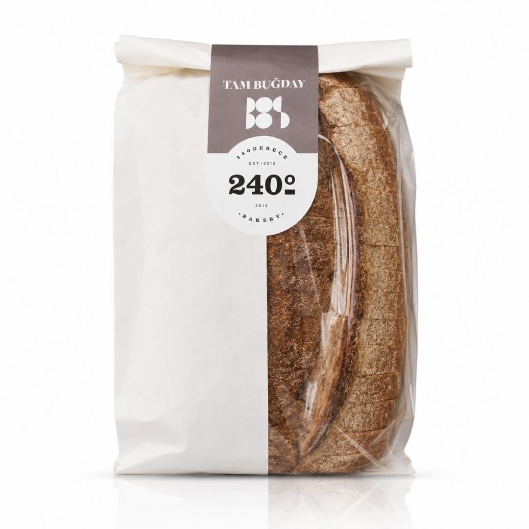 240 ° Tam Buğday Ekmeği