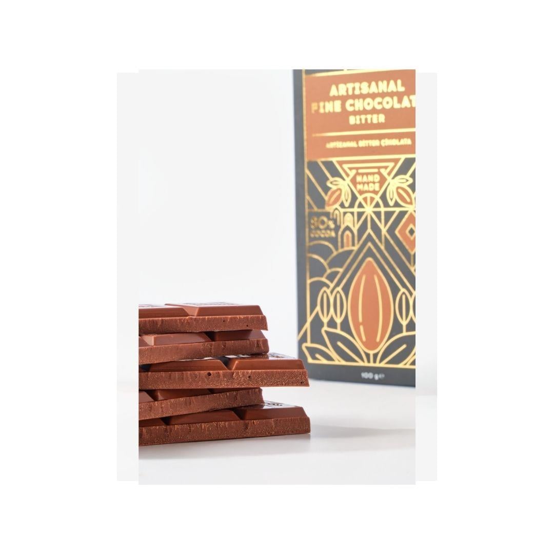 %80 Kakao Artizanal Bitter Tablet Çikolata 100gr - Naturca