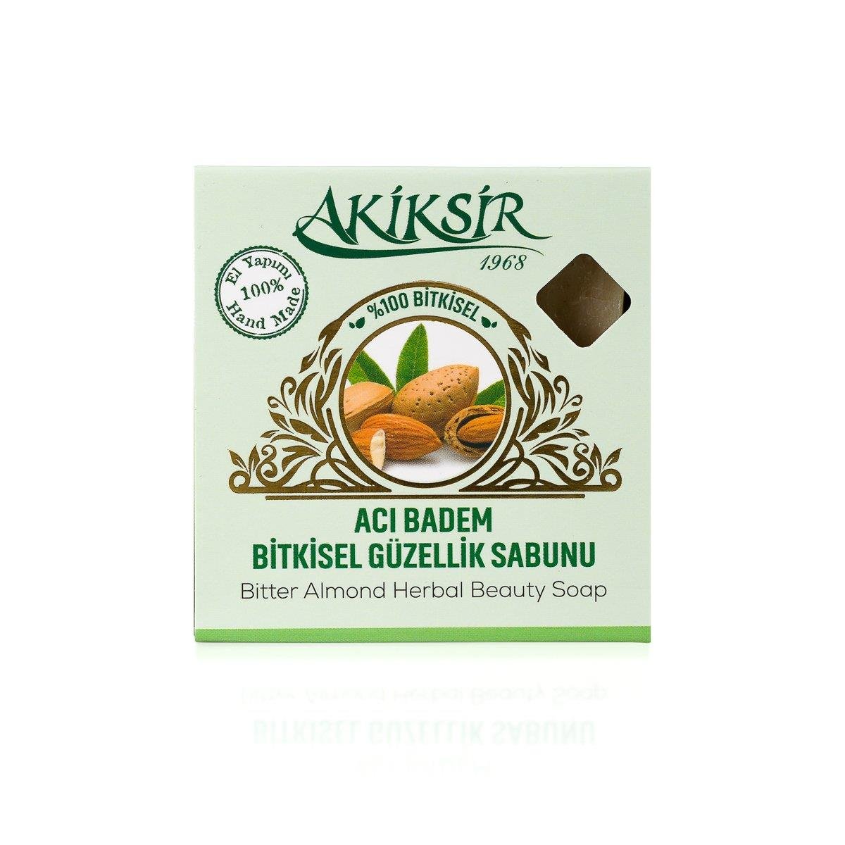 Acı Bademl Bitkisel Güzellik Sabunu 140 gr-Akiksir