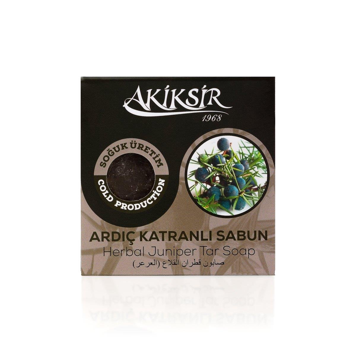 Ardıç Katranlı Sabun Tekli 140 gr-Akiksir