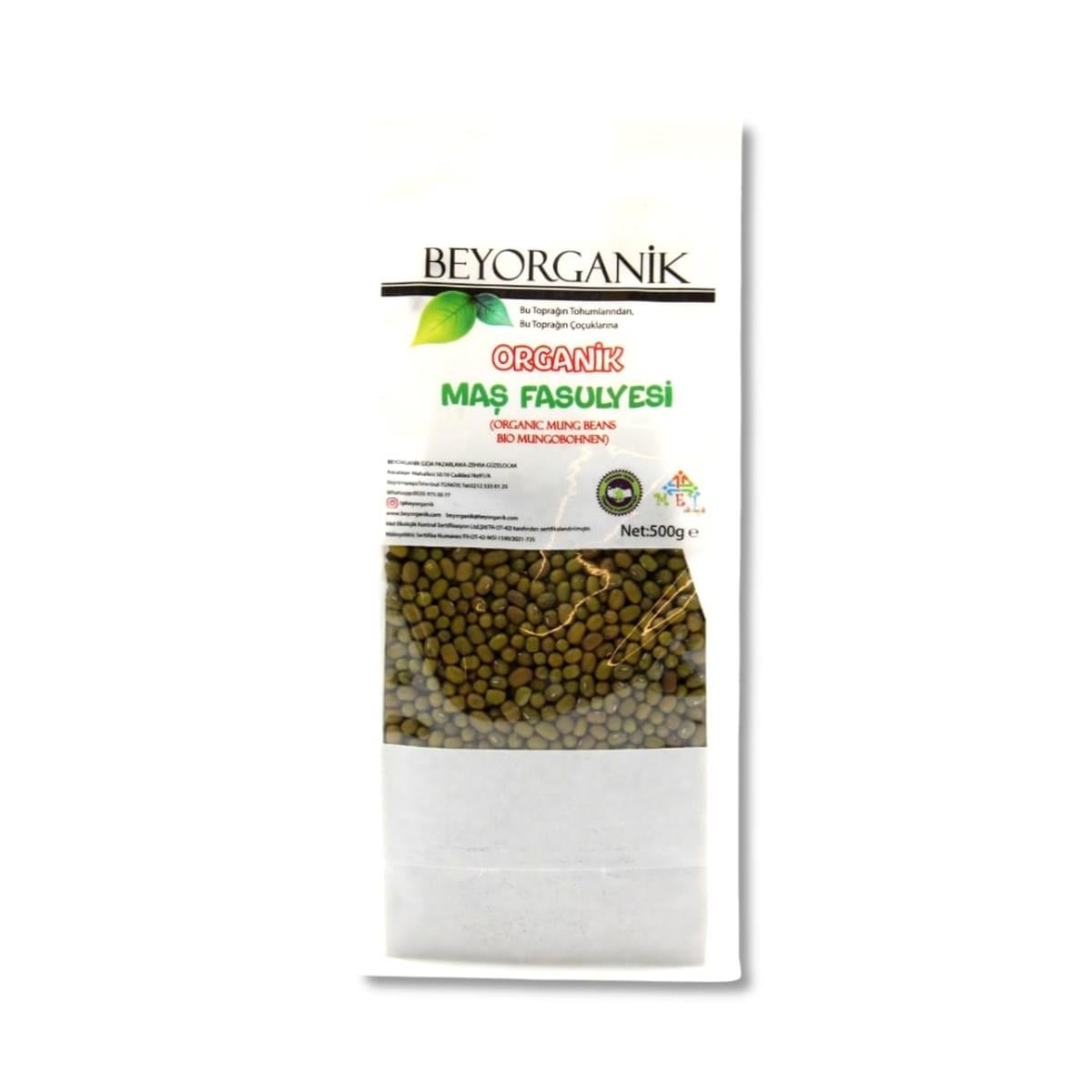 Beyorganik Organik Maş Fasulyesi 500 Gr