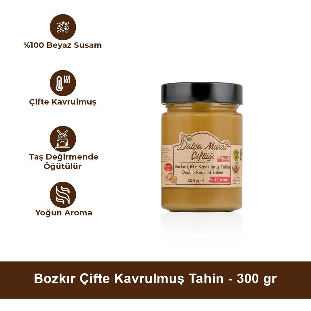 Bozkır Çifte Kavrulmuş Tahin 300 gr