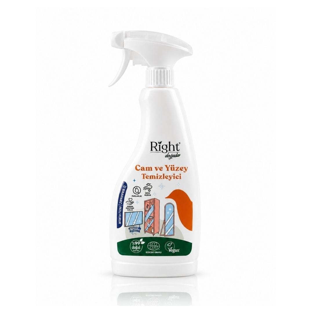 Cam ve Yüzey  Temizleyici 500 ml - Right