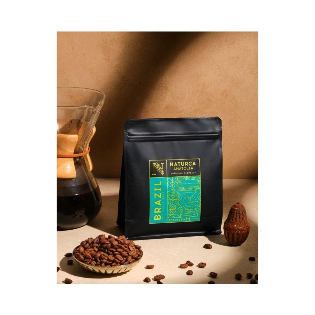 Çekirdek Kahve Brezilya ( Espresso ) 250 gr - Naturca