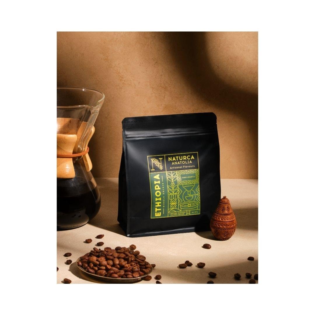 Çekirdek Kahve Etiyopya(Filtre) 250 gr - Naturca