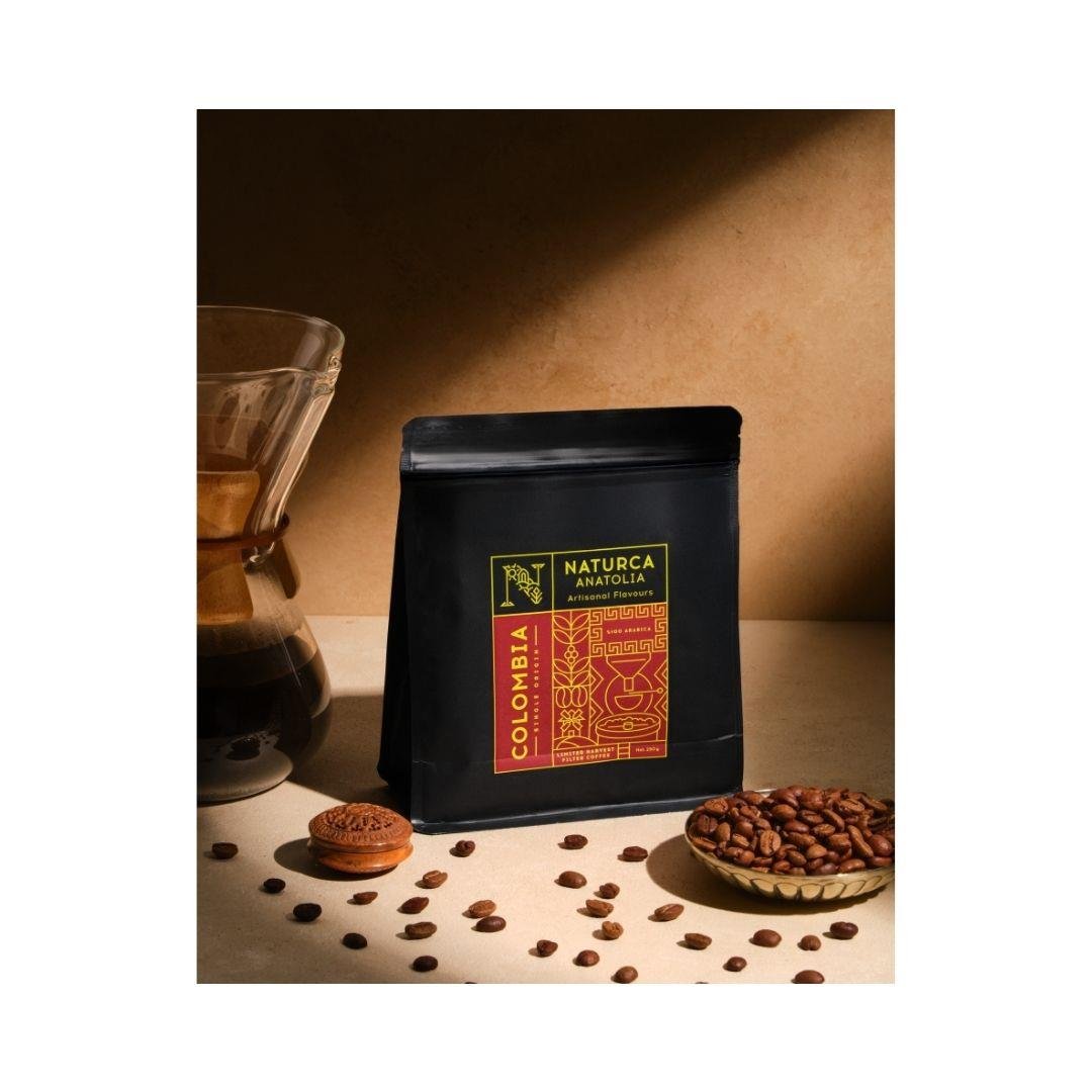 Çekirdek Kahve Kolombiya (Filtre) 250 gr - Naturca