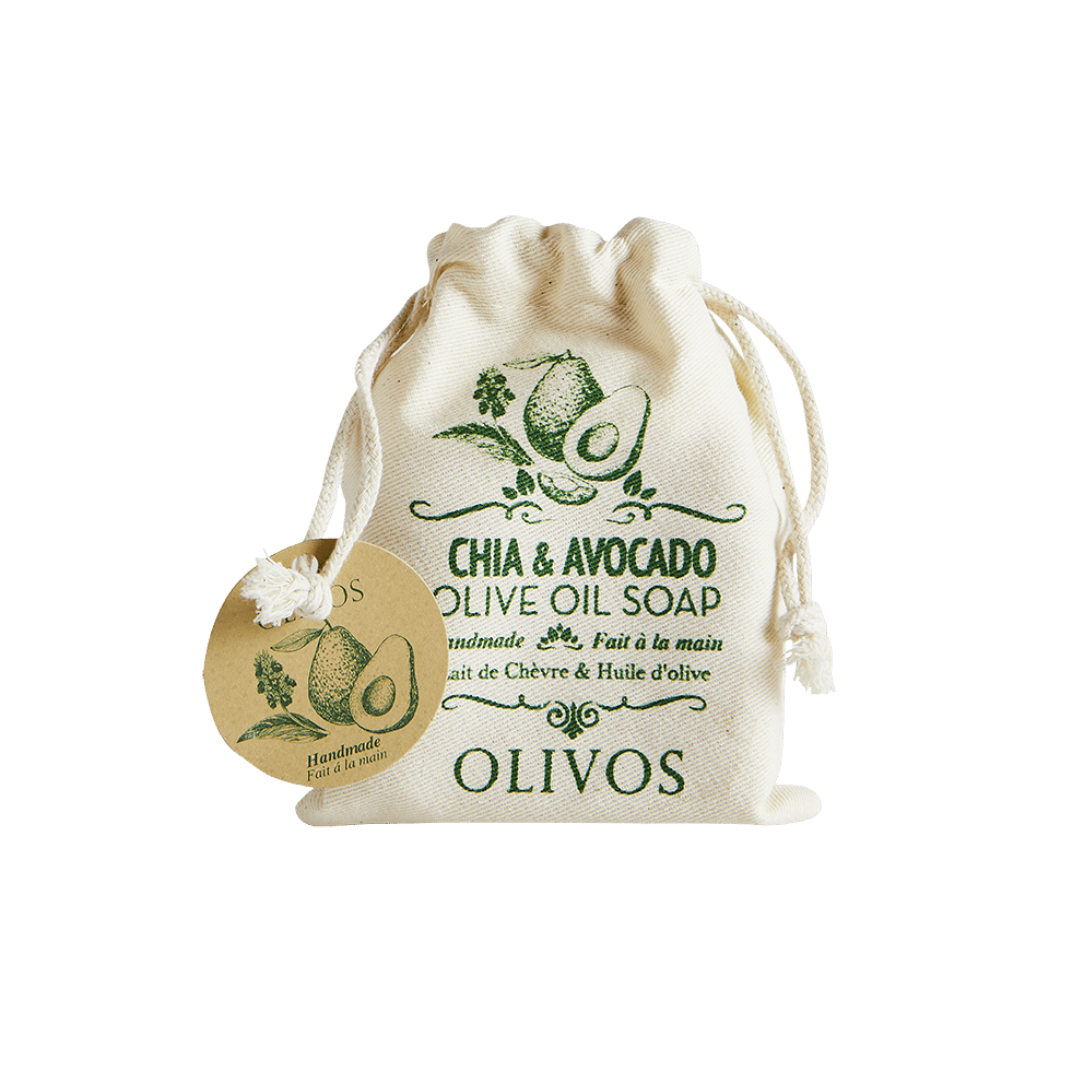 Chia Avokado Zeytinyağ Sabun Keseli 150 gr - Olivos