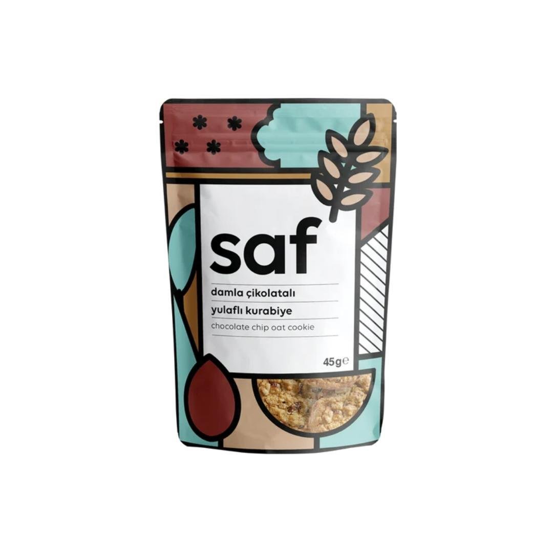 Damla Çikolatalı  yulaflı Kurabiye 45 gr - saf nutritoun