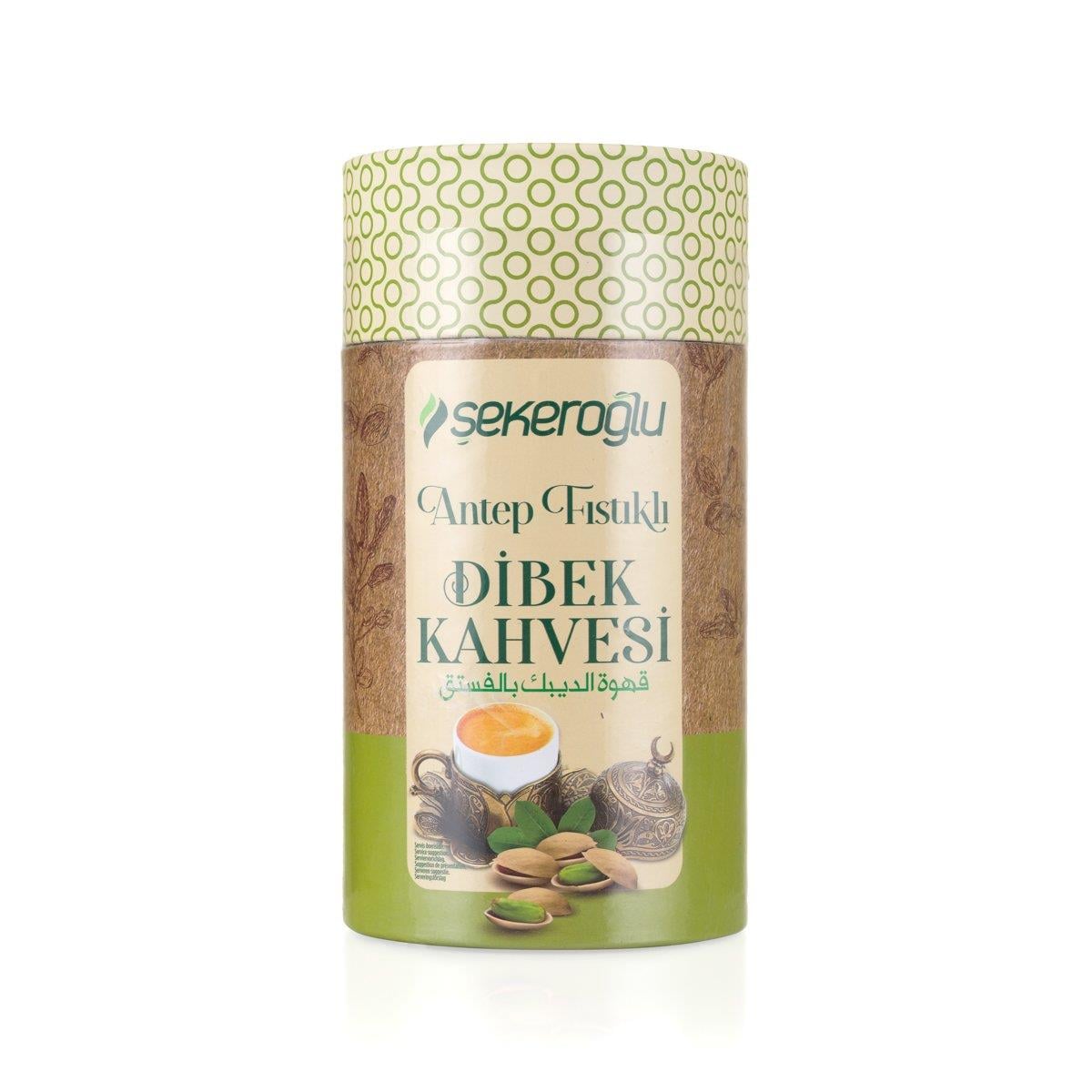 Dibek Kahvesi Antep Fıstıklı Kutu 200 gr - Şekeroğlu