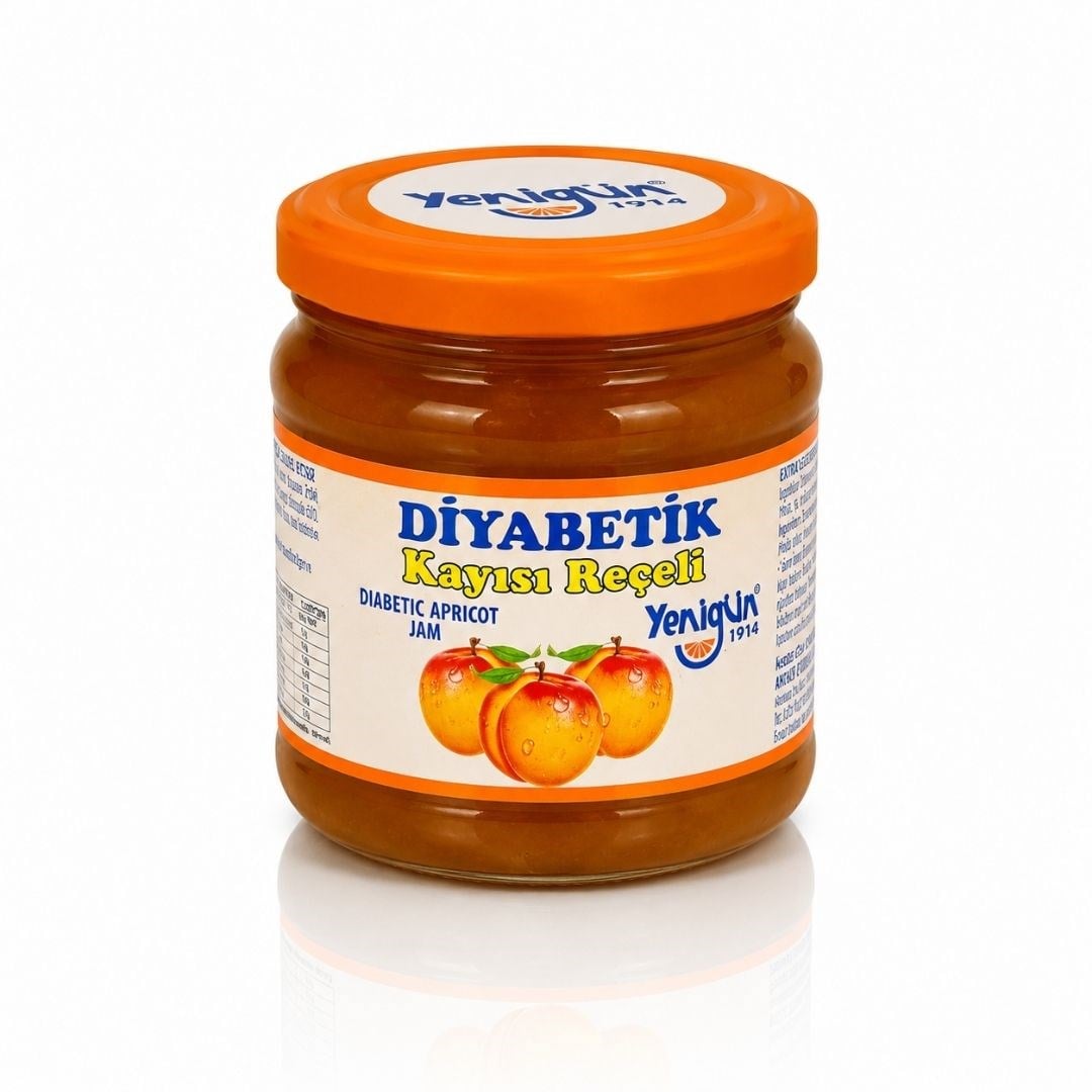 Diyabetik Kayısı Reçeli 230 gr - Yenigün