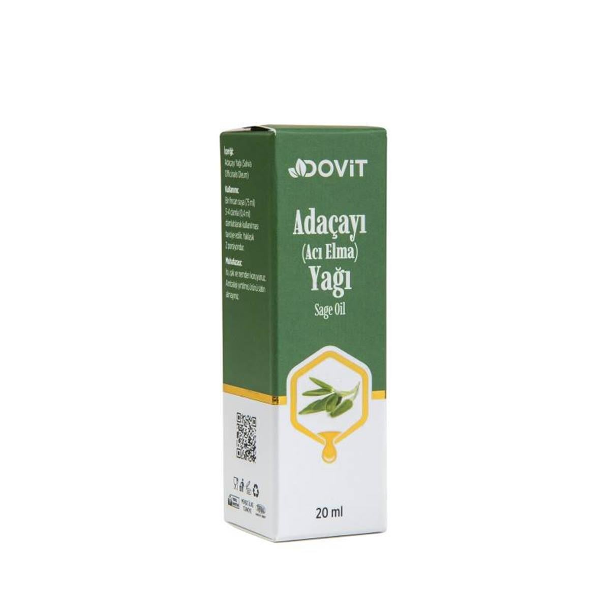 Dovit - Adaçayı (Acı Elma ) Yağı 20 ml