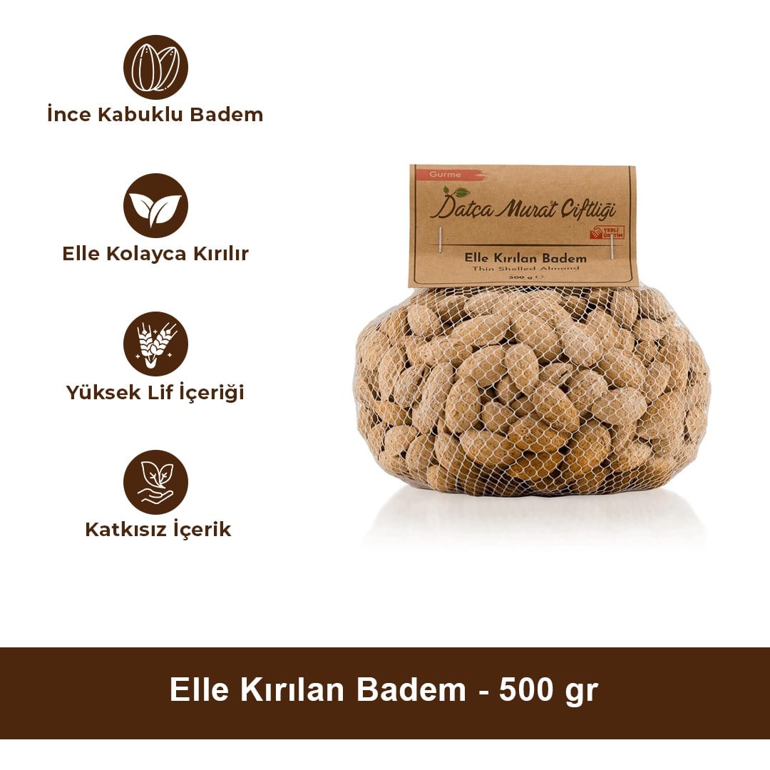 Elle Kırılan Badem 500 gr