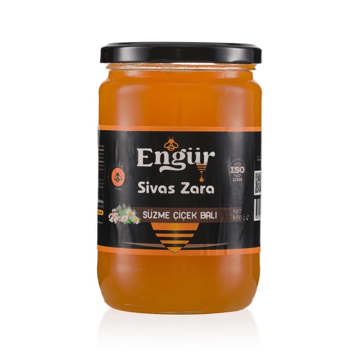 Engür Zara Doğal Süzme Çİçek Balı 850 gr