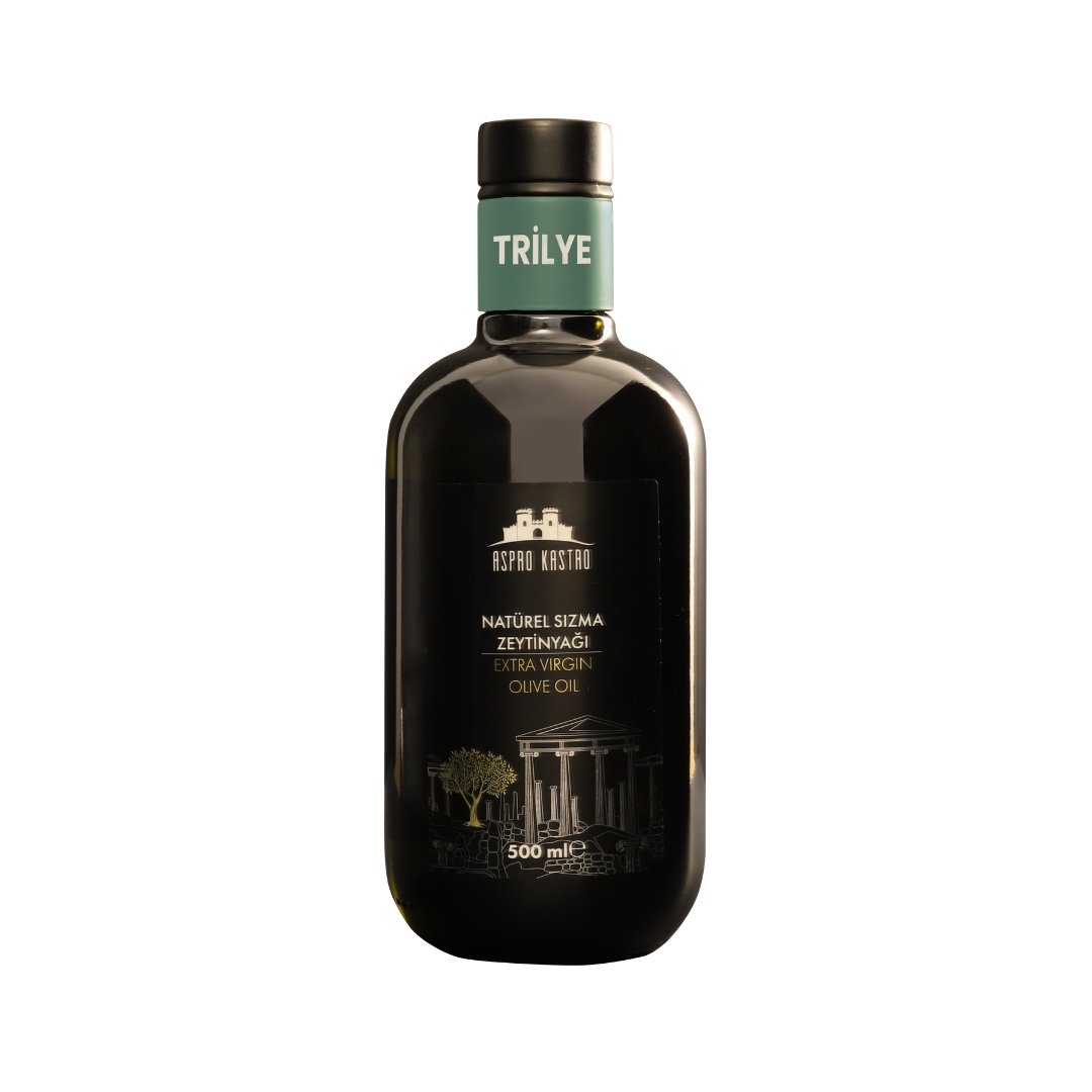 Erken Hasat Trilye Natürel Sızma Zeytinyağı 500 Ml - Aspro Kastro