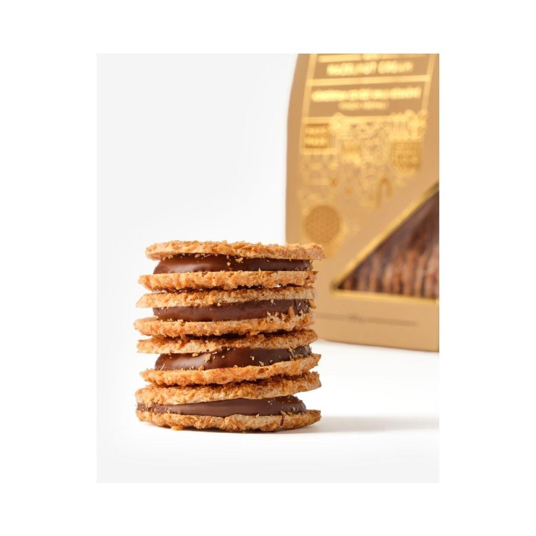 Fındık Kremalı Hindistan Cevizi Unlu Bisküvi 100gr - Naturca