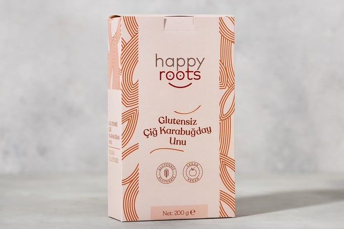 Glutensiz Çiğ Karabuğday Unu 250 gr - Happy Roots