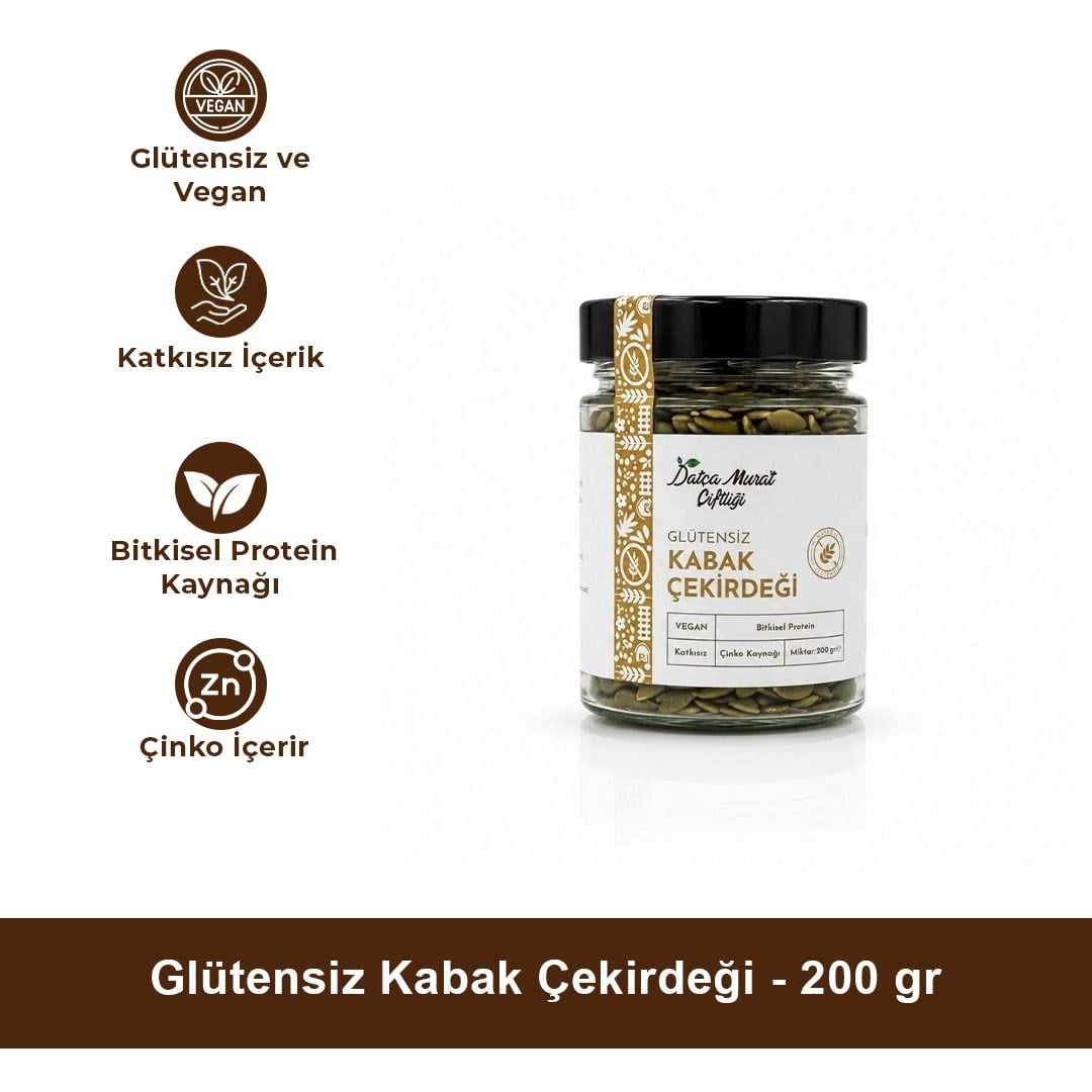 Glütensiz Kabak Çekirdeği 200 gr