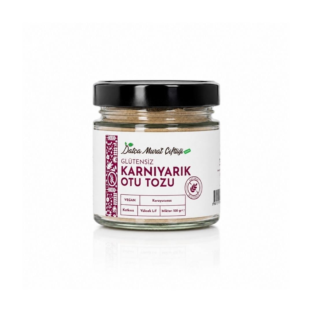 Glütensiz Karnıyarık Otu Tozu 100g