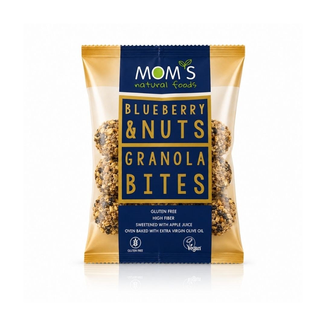 Glutensiz Yaban Mersini Yemiş Granola Bites 40gr - Mom's