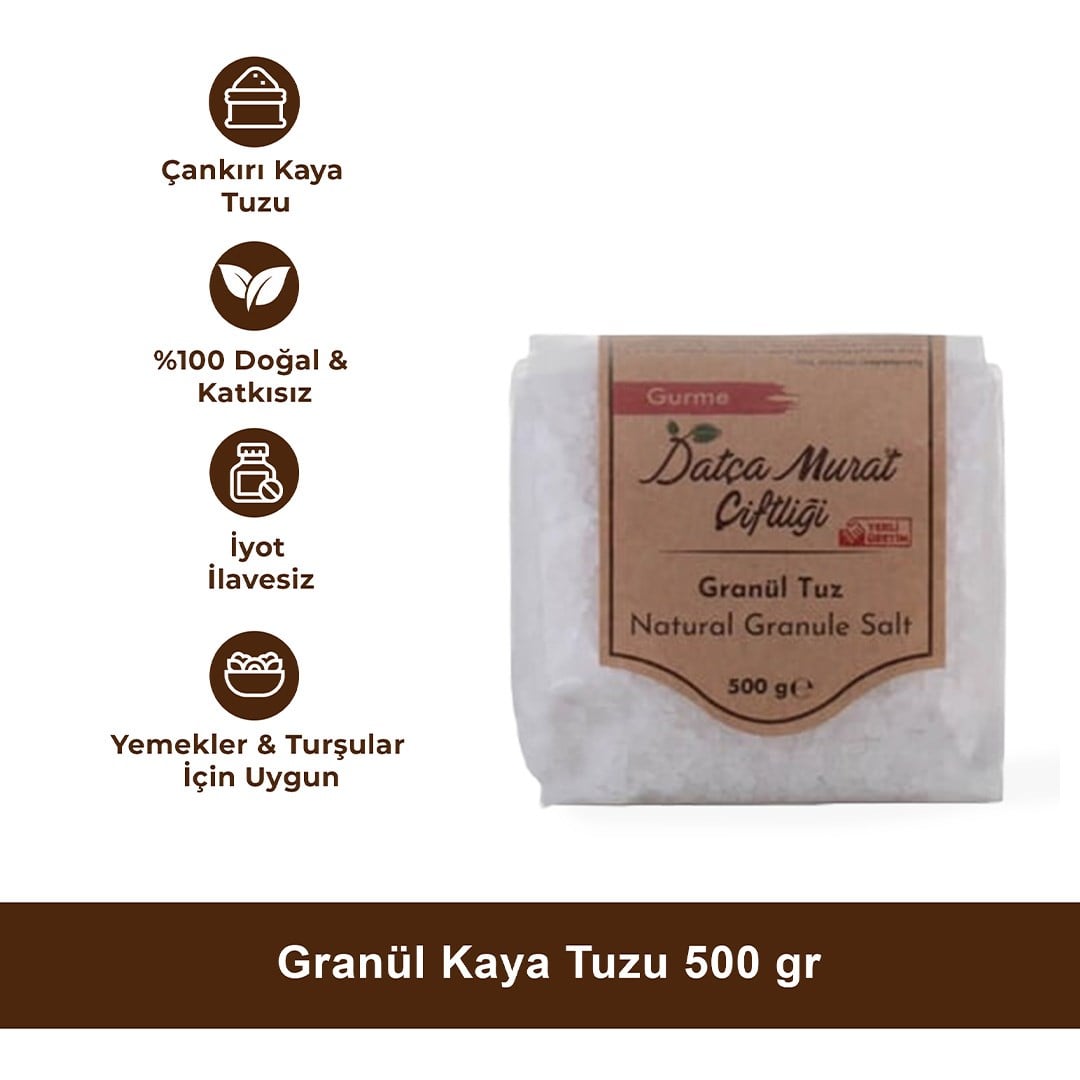 Granül Kaya Tuzu 500 gr