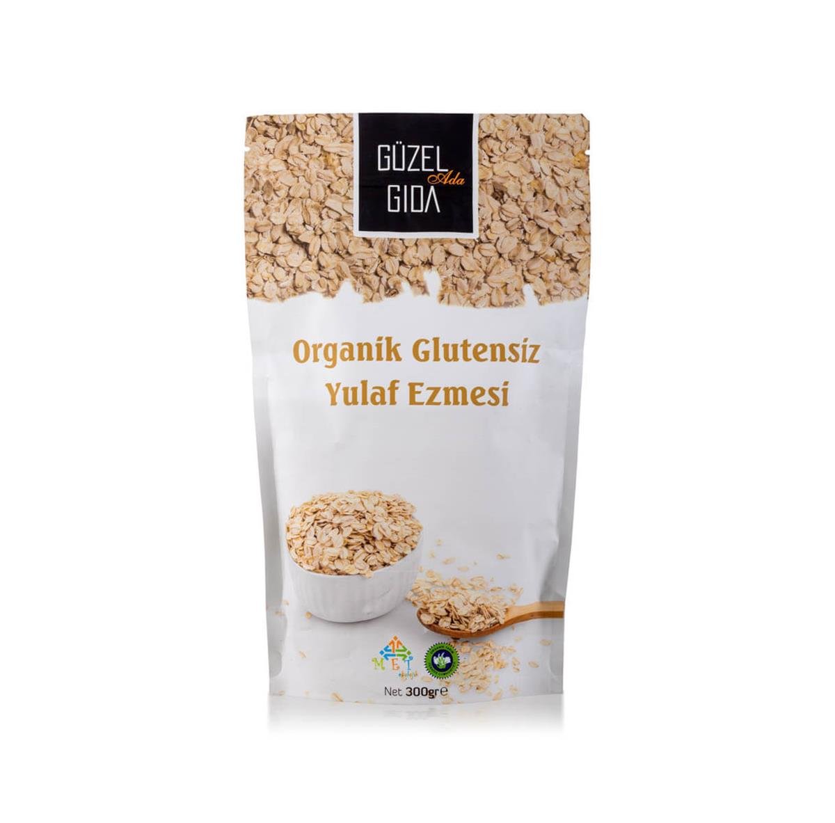 Güzel Gıda - Organik Glutensiz Yulaf Ezmesi 300 gr