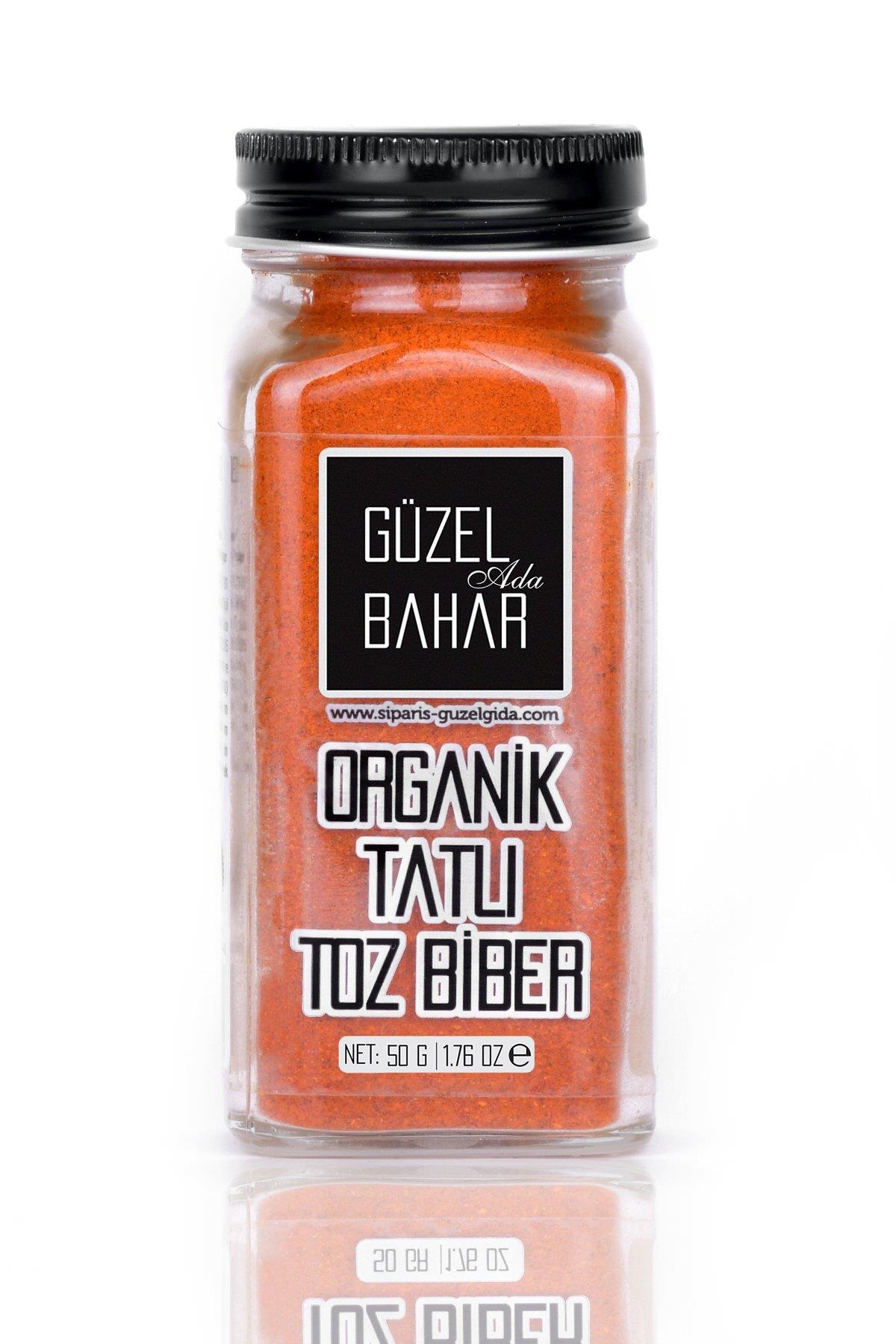 Güzel Gıda - Organik Tatlı Toz Biber 50 gr