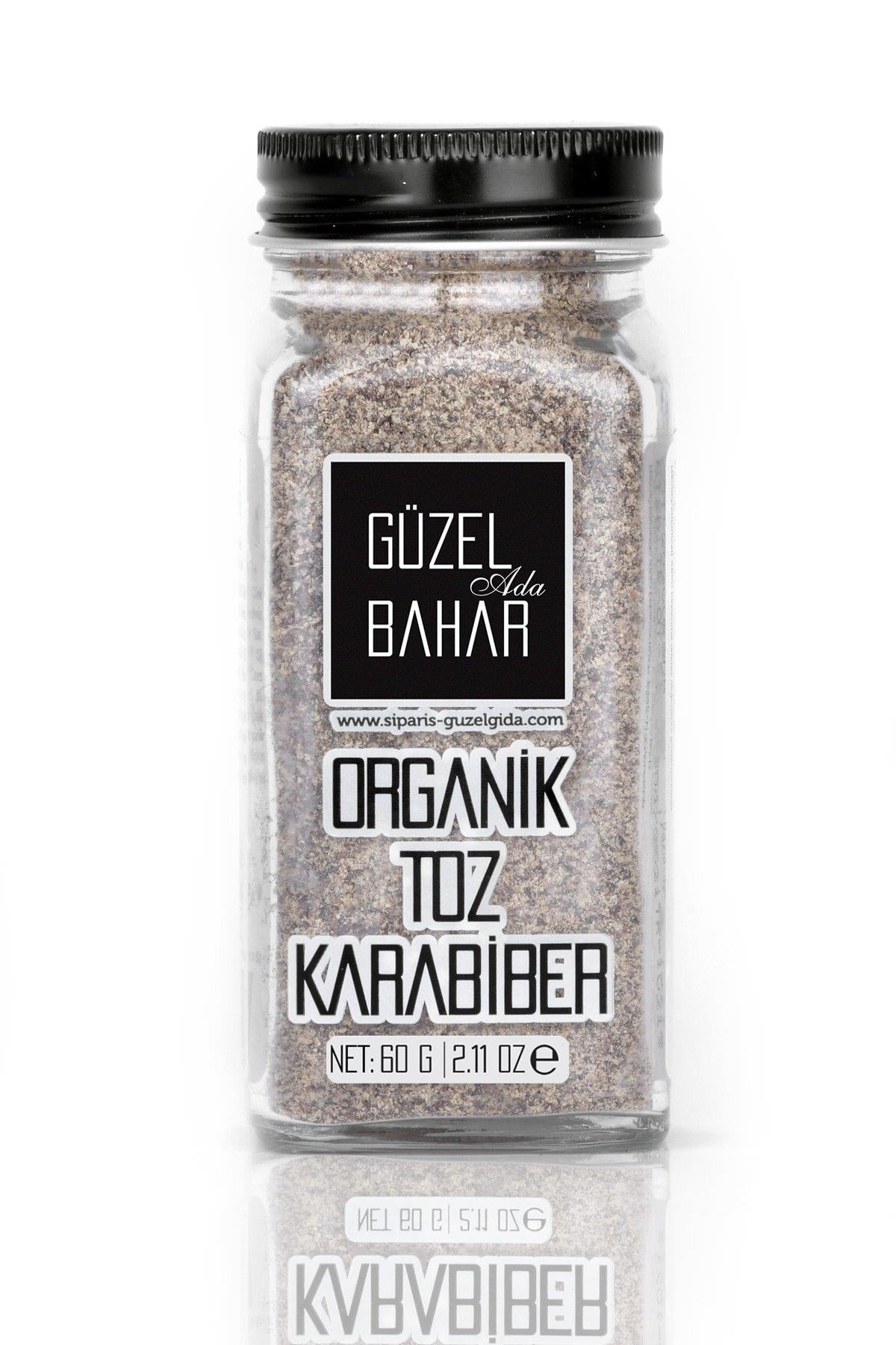 Güzel Gıda - Organik Toz Karabiber 60 gr