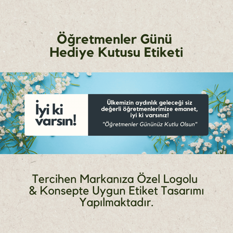 Hediye Kutusu -  Öğretmenler Gününe Özel
