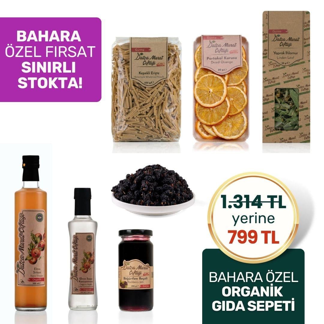 İndirimli Organik Gıda Sepeti - Bahara Özel