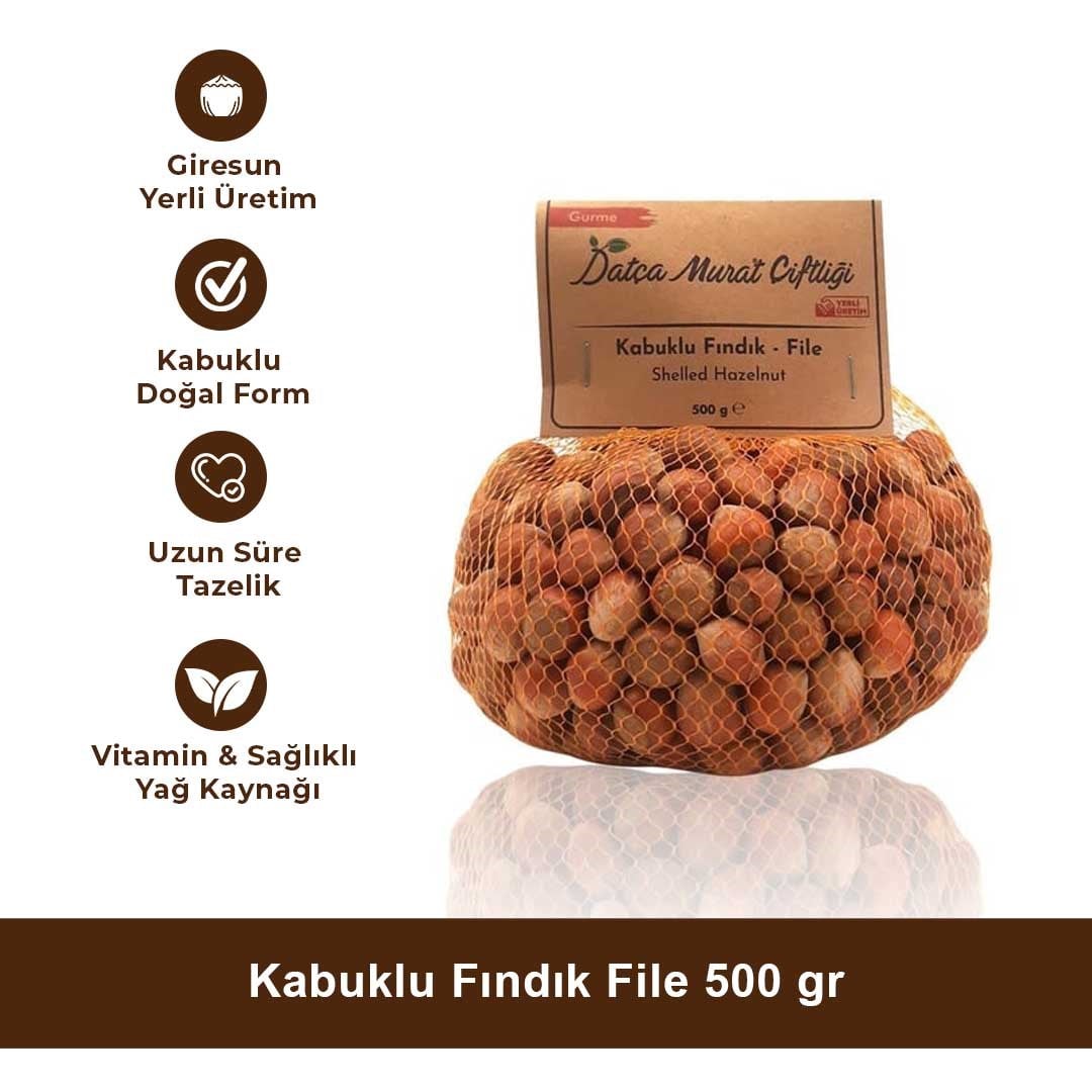 Kabuklu Fındık File 500 gr