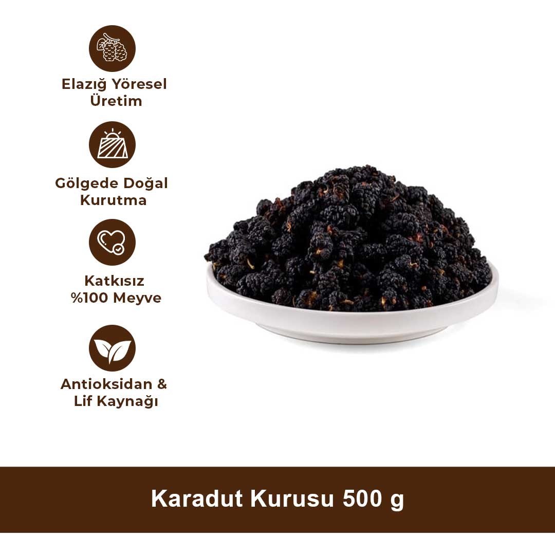 Karadut Kurusu 500 g