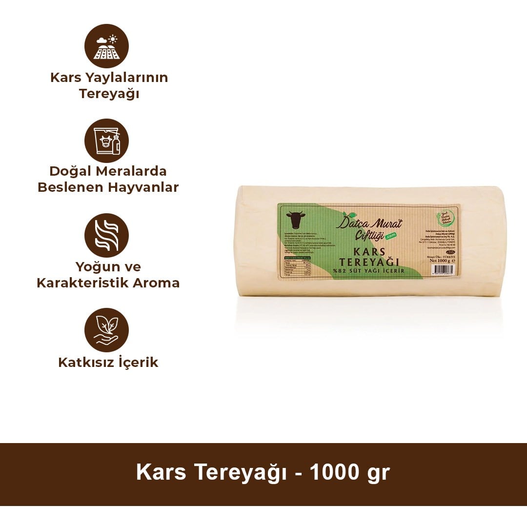 Kars Tereyağı 1000 gr