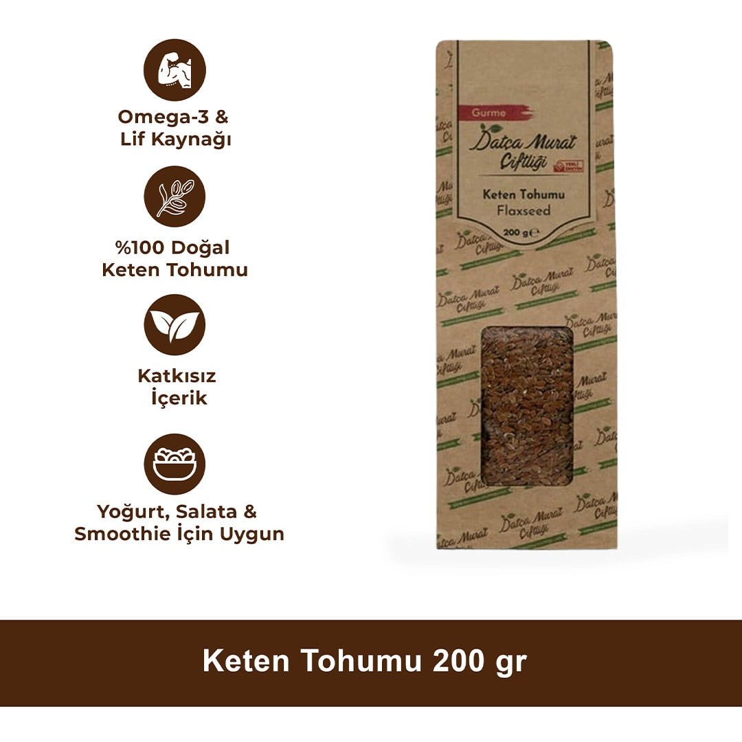 Keten Tohumu 200 gr
